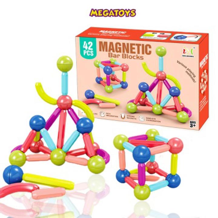 Magnetic Building Sticks Balls STEM Construction Set - Image 3