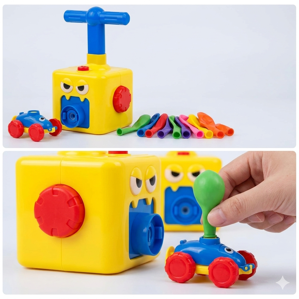 Balloon Powered Plumping Car (868-92)
