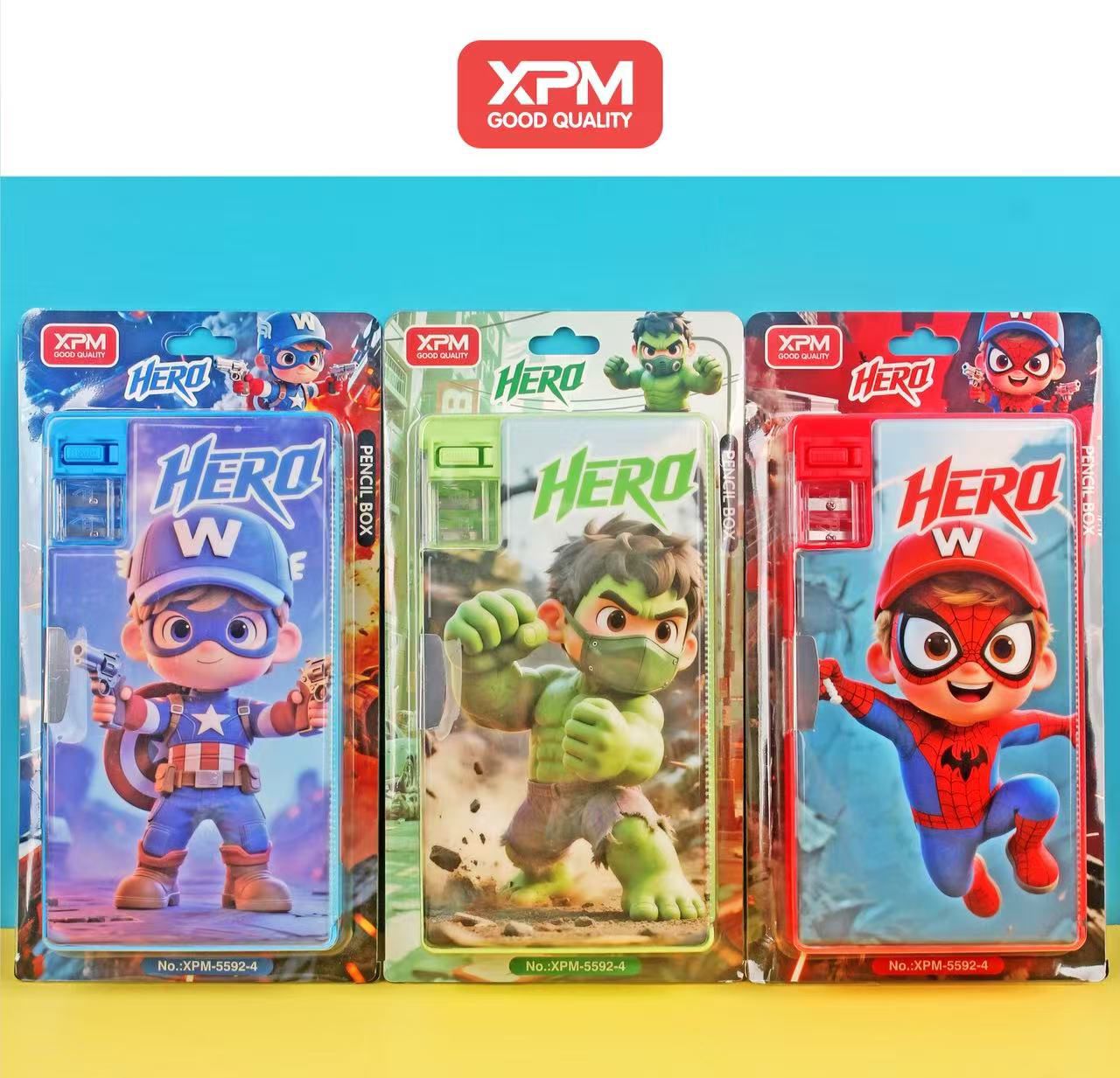 pencil box high-quality hero character