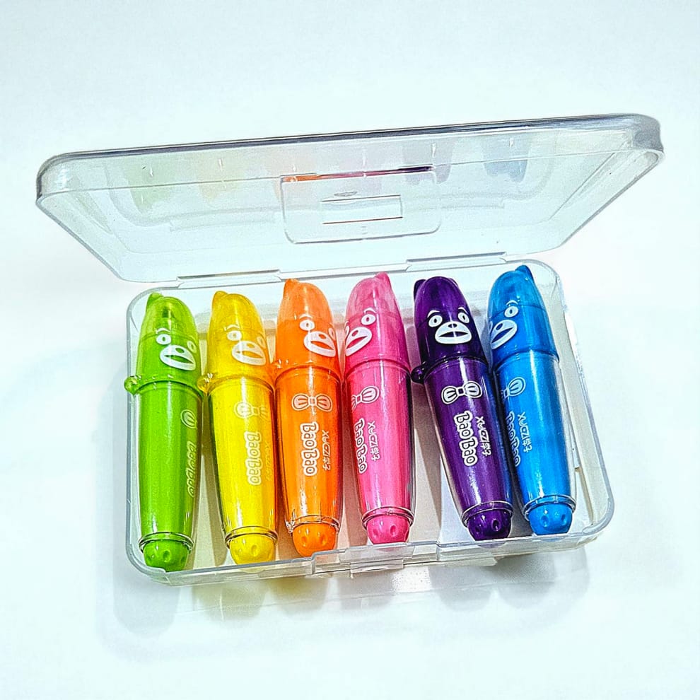 Cute BaoBao heighlighter with box packing - Image 3