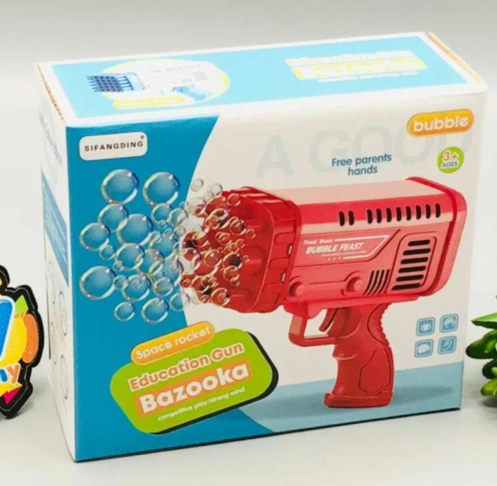 Bazooka Electric Automatic Bubble Gun (2188-65) - Image 4