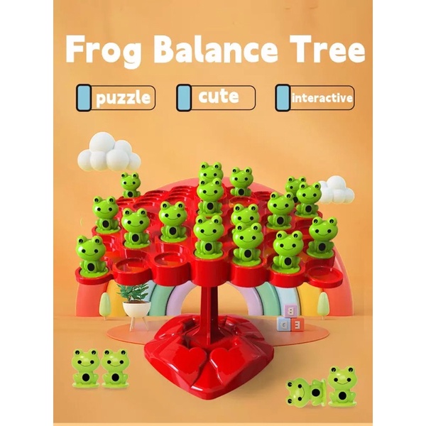Frog Balance Tree: Interactive STEM Tabletop Game