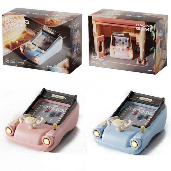 Retro Steering Wheel Racing Console