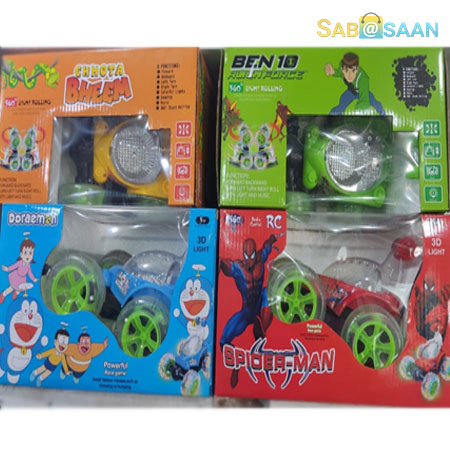R/C Stunt Car Rechargeable Mixed Cartoon Character Edition