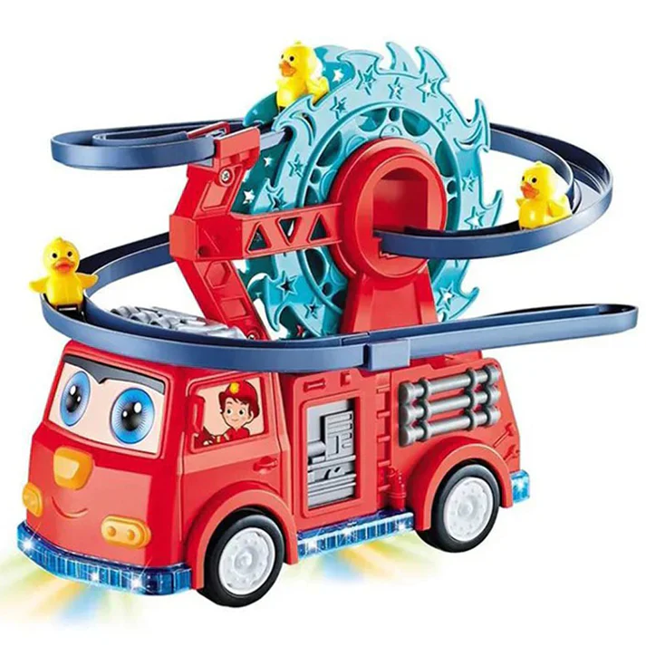Fire Rail Duck Swivel Slide Toy