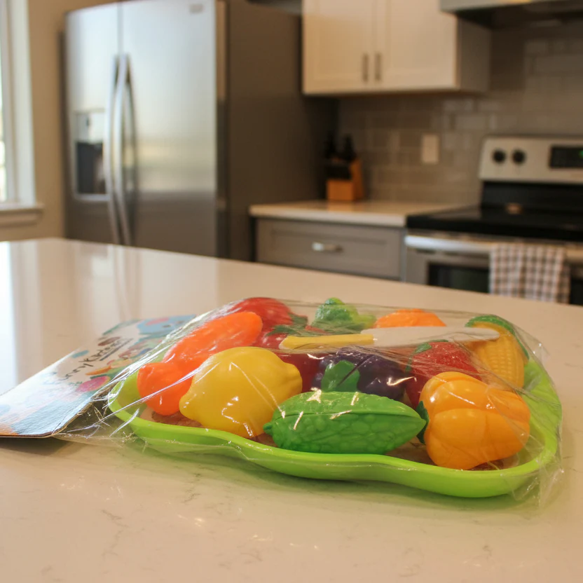 Cutting Vegetables and Fruits Playset for Kids - Image 4