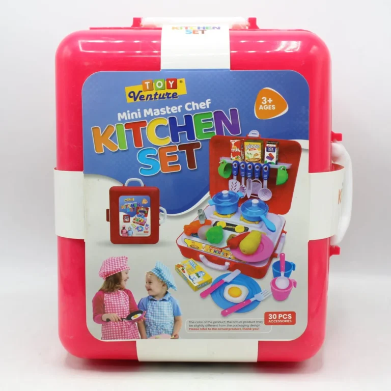 Mini Master Chef 30-Piece Kitchen Playset Case