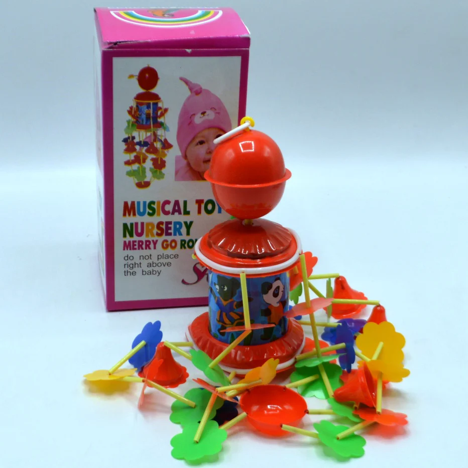 Nursery Musical Merry-Go-Round Crib Mobile Toy