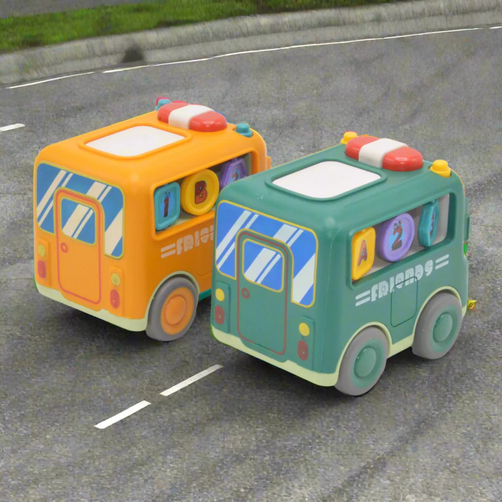 Alphabet School Bus Toy for Toddlers - Image 3