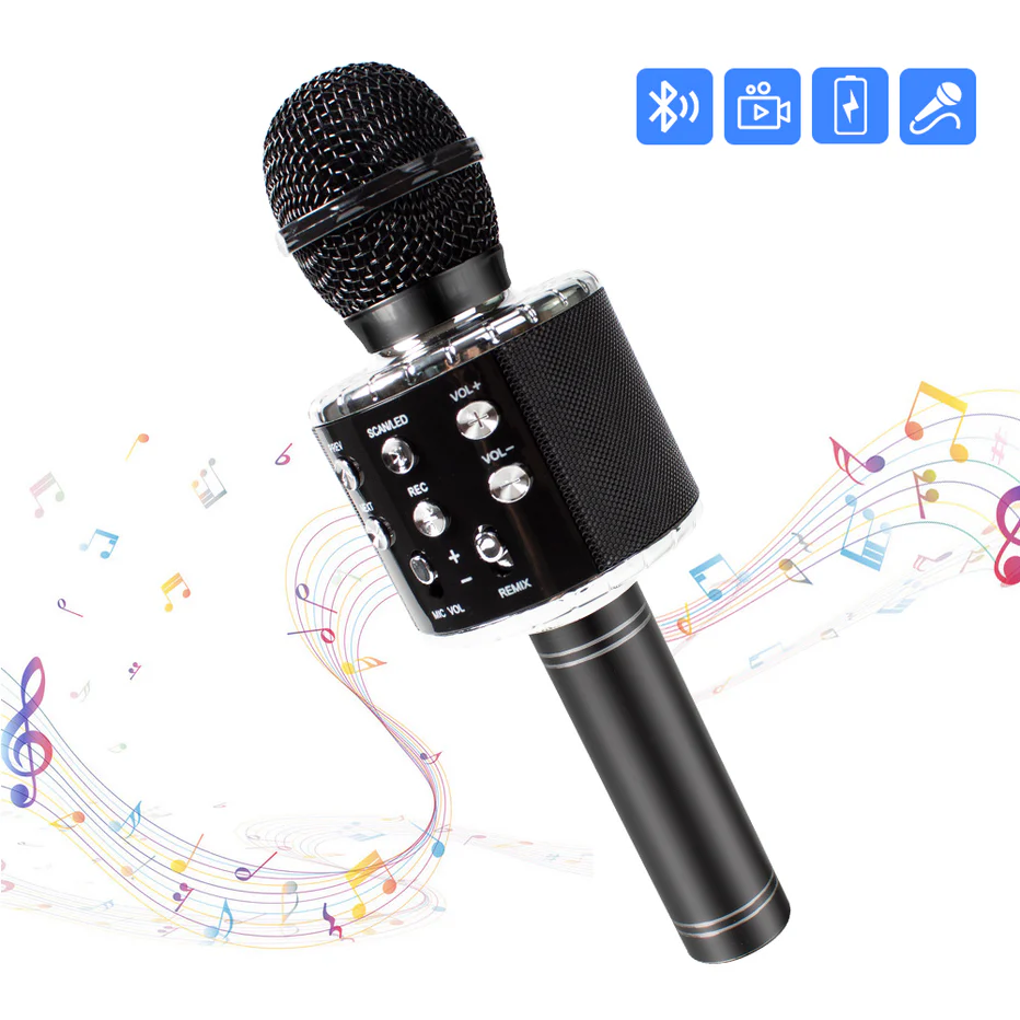 Wireless Bluetooth Karaoke Microphone WS858