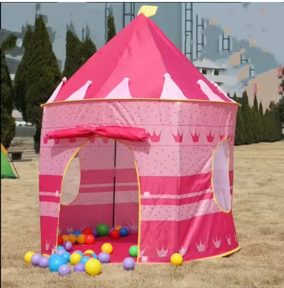 Portable Kids Tent Toys Folding Tents Baby Play House Boys Girls Castle Children Room Decor - Image 2