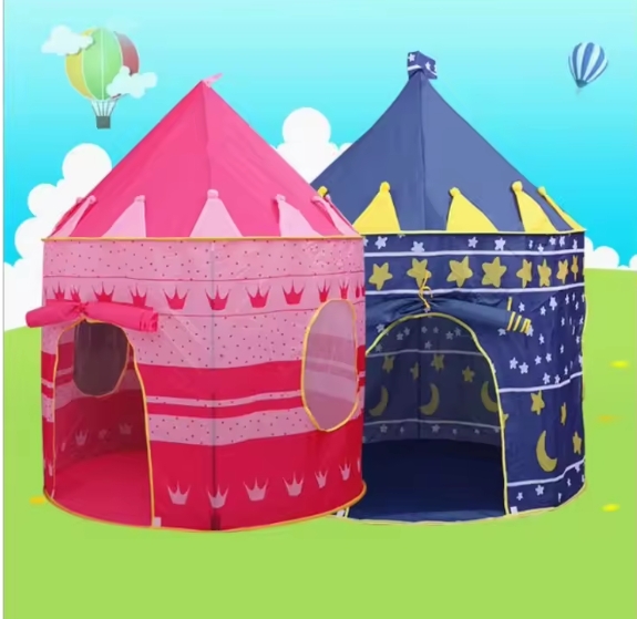 Portable Kids Tent Toys Folding Tents Baby Play House Boys Girls Castle Children Room Decor
