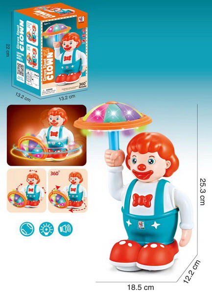 Circus Stunt Clown Interactive Toy