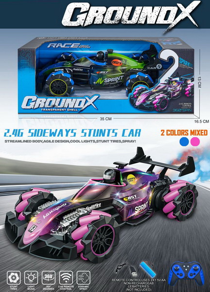 Ground X 2.4G Sideways Stunts RC Car