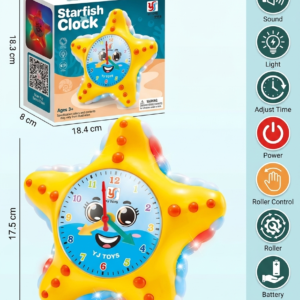 Starfish Clock Interactive Learning Toy