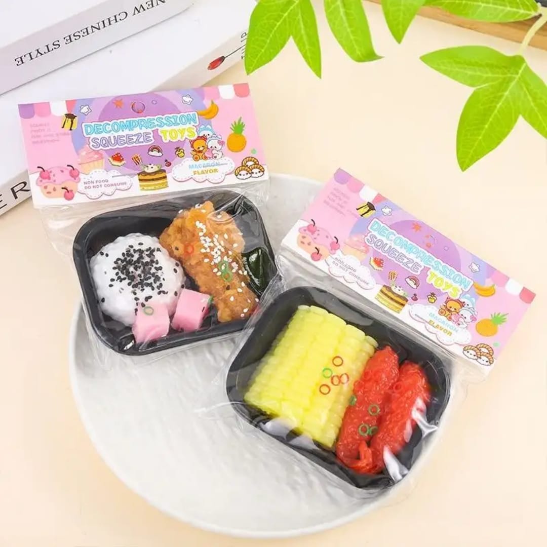 Bento Box Decompression Squeeze Toy