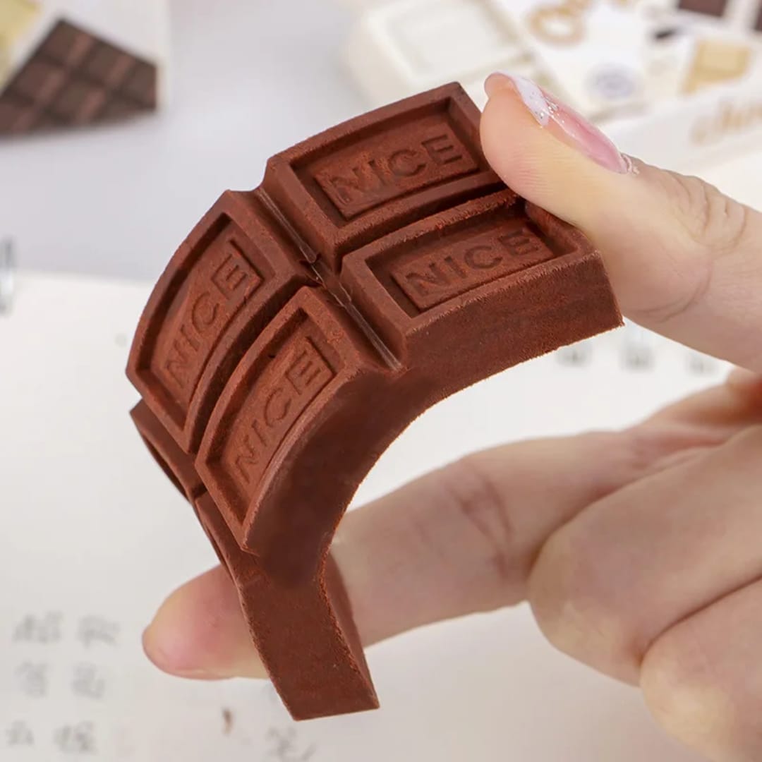 Chocolate Bar Novelty Erasers