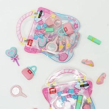 Princess Glamour Beauty DIY Novelty Puzzle Erasers Set - Image 3