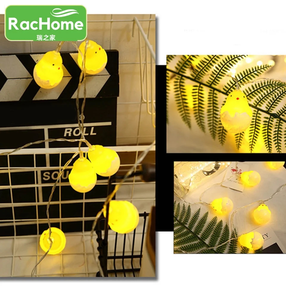 Cute Chick Hatching LED Fairy String Lights - Image 2