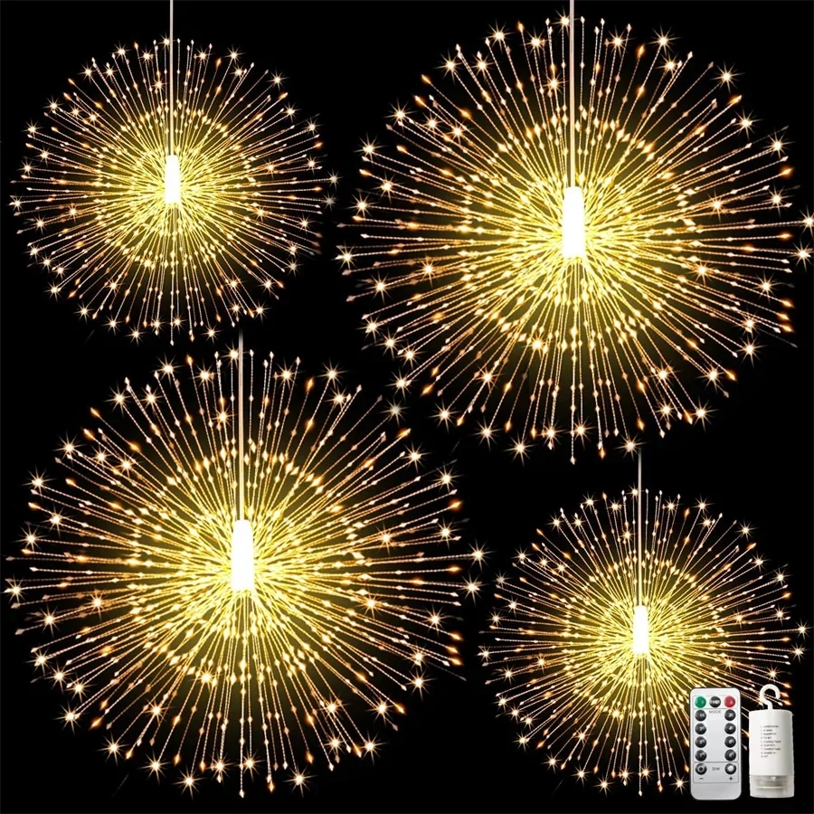 Firework Starburst LED Hanging Lights