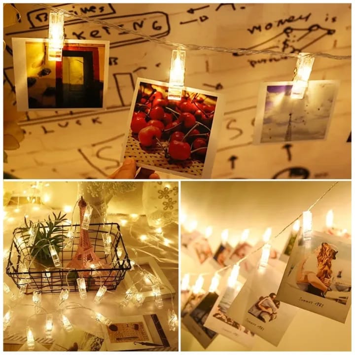 Photo Clip String Lights
