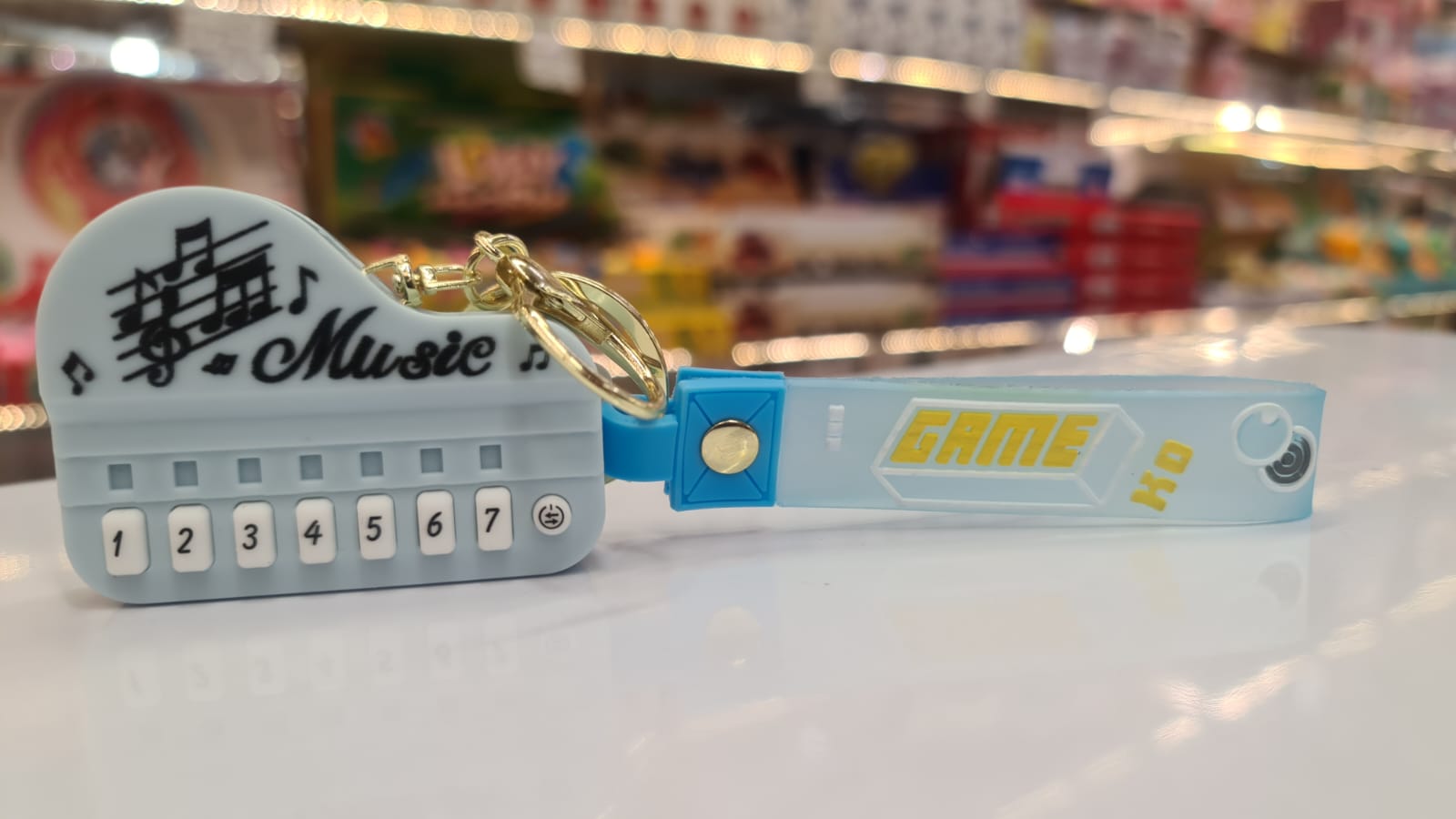 Music-Themed Keychain