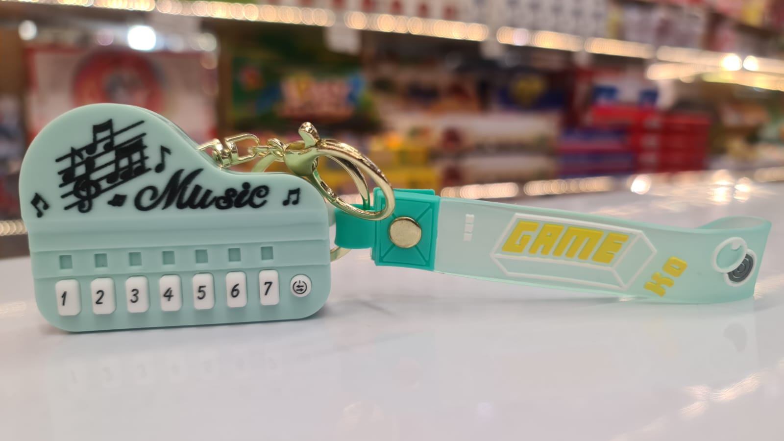 Portable Music-Themed Keychain - Image 3