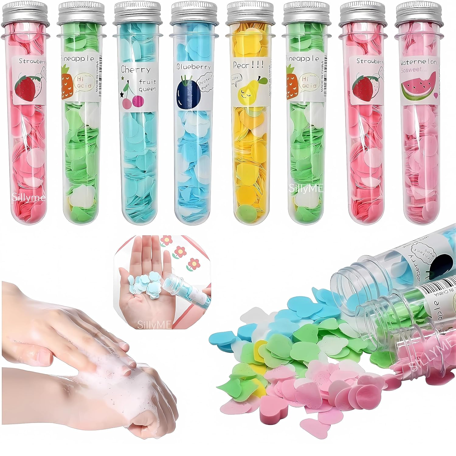 Fruit-Scented Soap Sheets