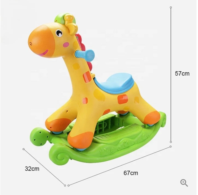Rocking Swing Horse Ride On Toy