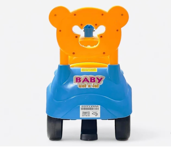 Rabbit Face Kids Push Car