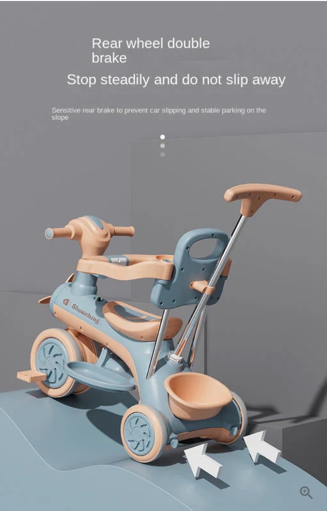 Pram Tricycle For Kids