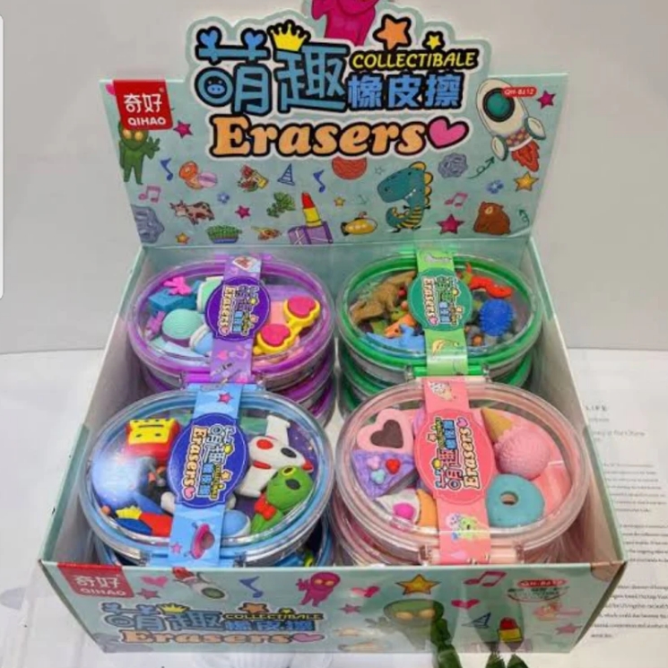 Miniature Eraser Sets