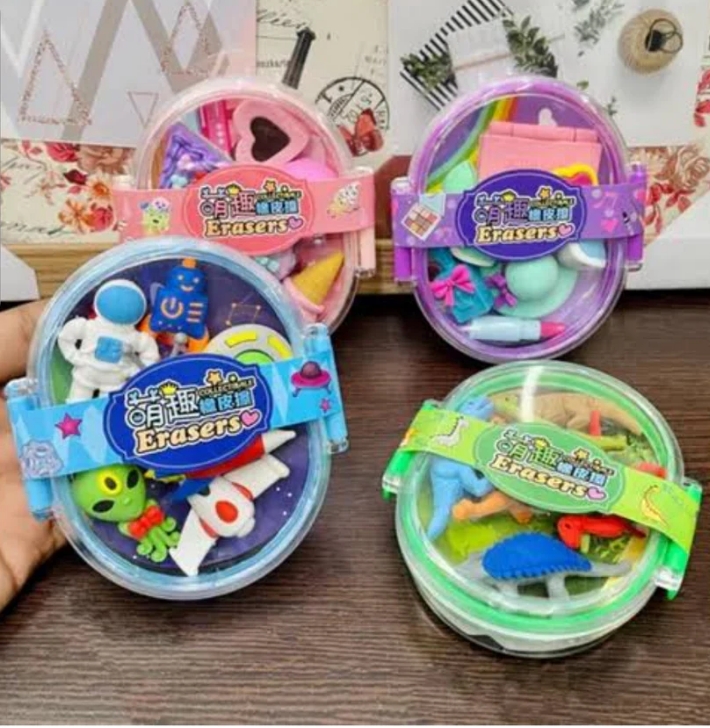 Miniature Eraser Sets