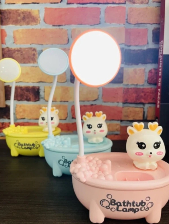 Bathtub Lamp 3-in-1 Desk Organizer