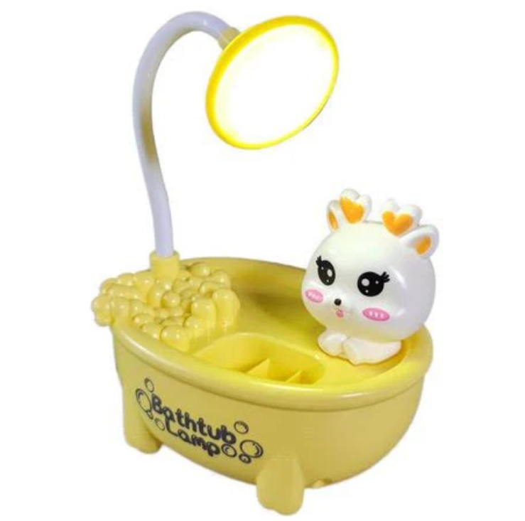 Bathtub Lamp 3-in-1 Desk Organizer