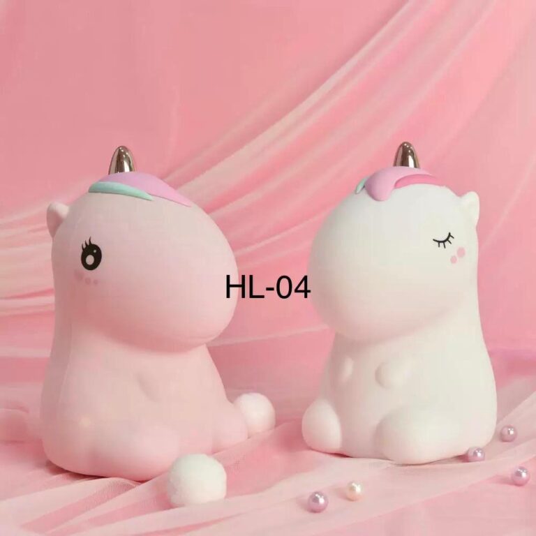 Cute Magical Unicorn Silicone LED Night Light