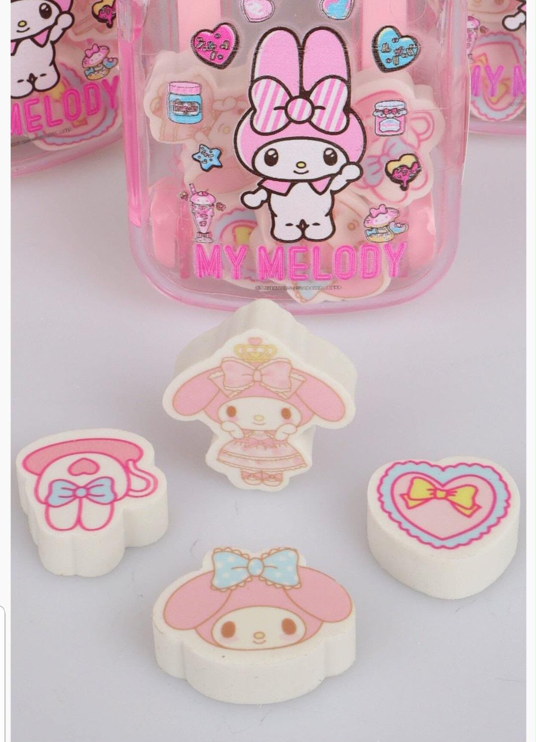 Sanrio Character Mini Suitcase Eraser Set - Image 5