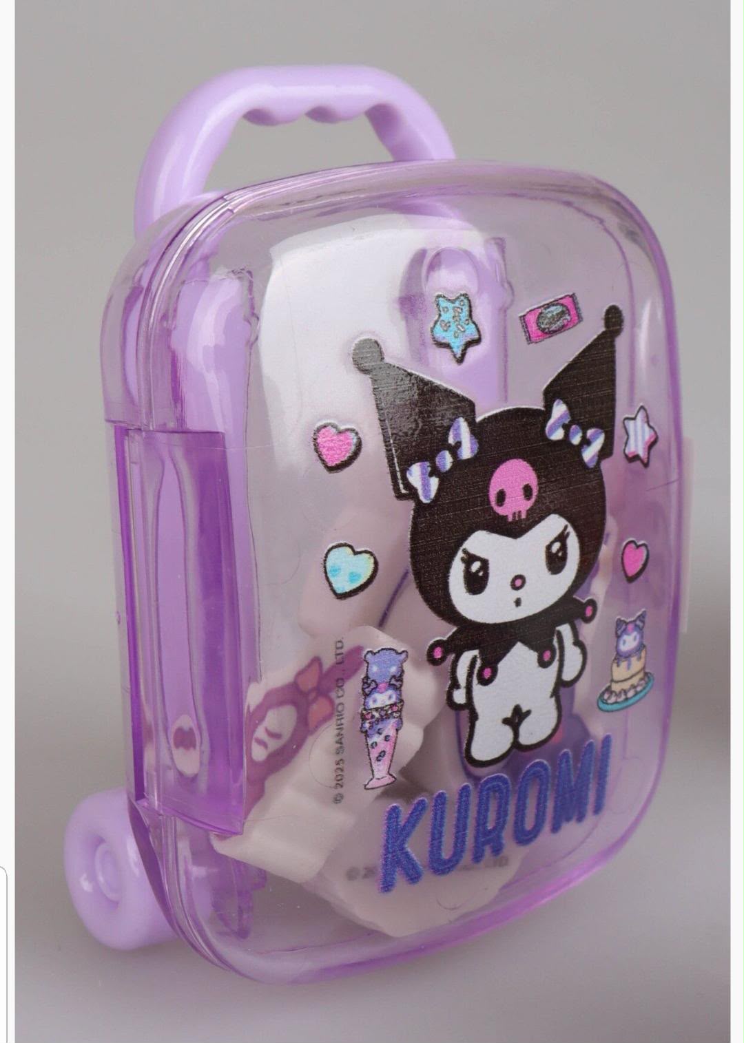 Sanrio Character Mini Suitcase Eraser Set - Image 4