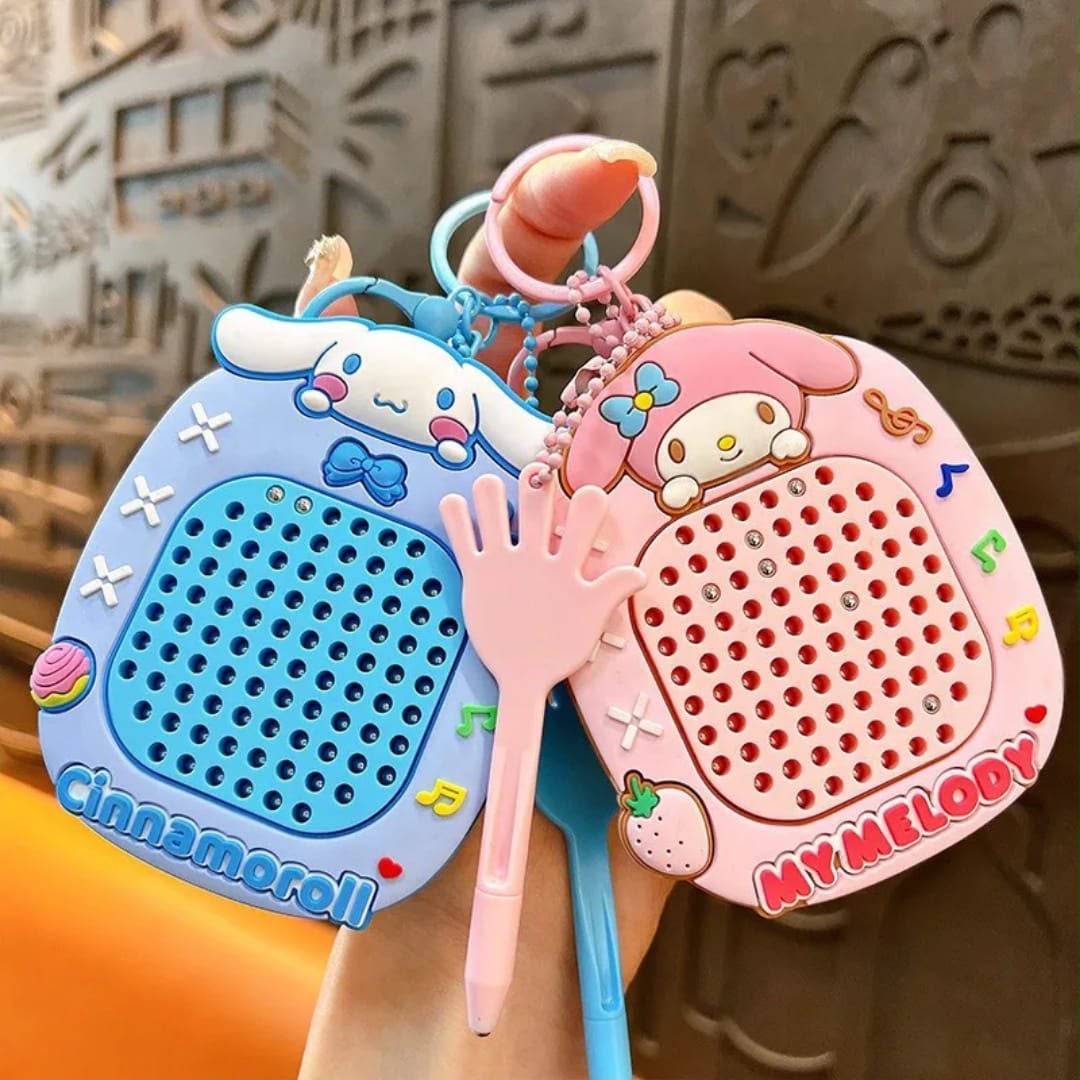 Sanrio Character Magnetic Drawing Board Keychains