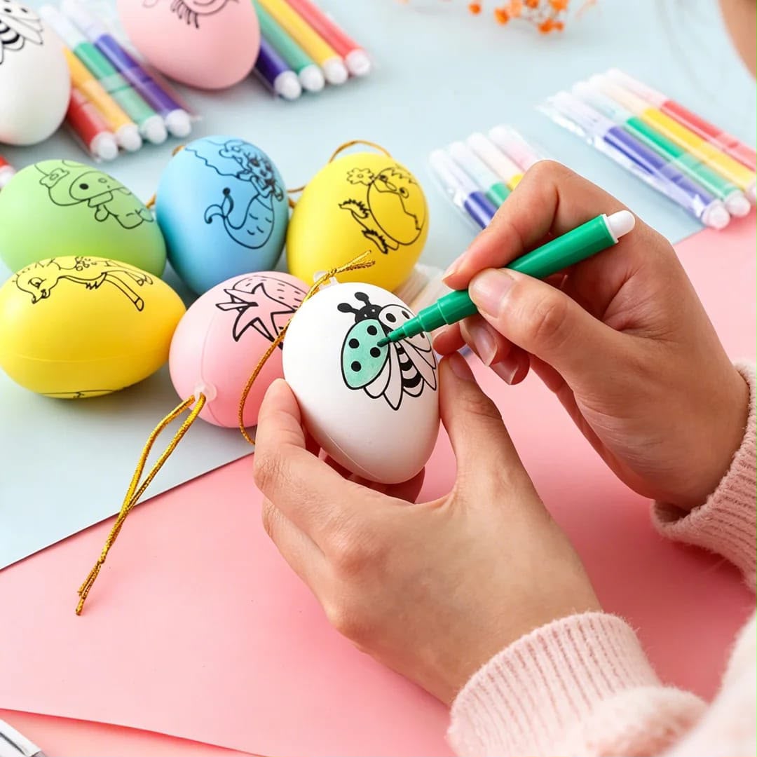 DIY Easter Egg Painting and Decoration Set