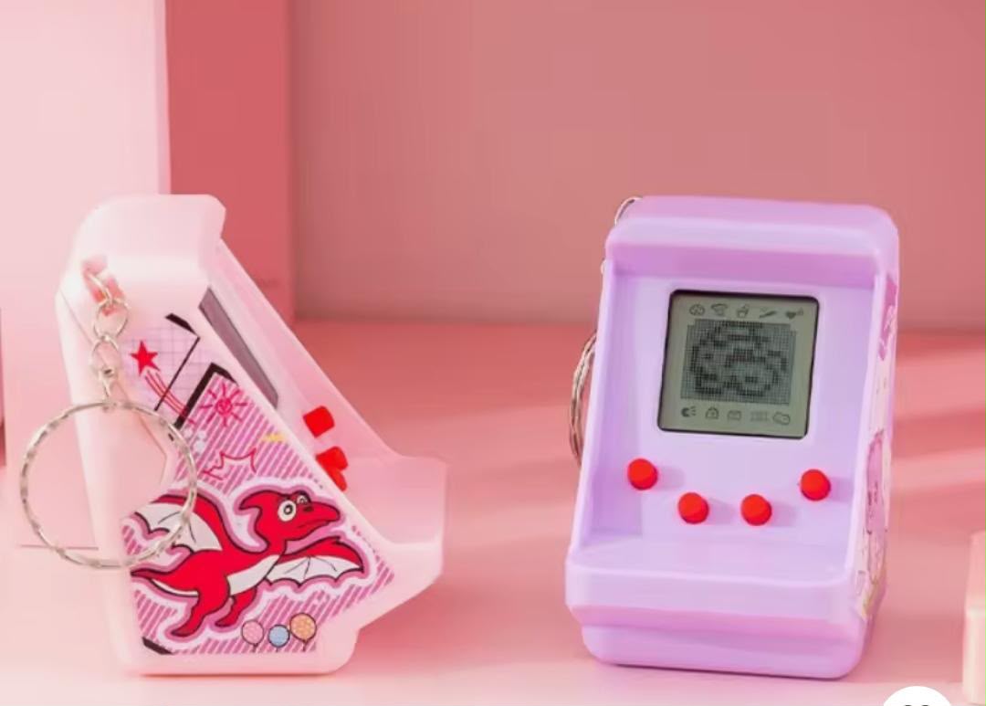 Portable Retro Mini Arcade Keychain