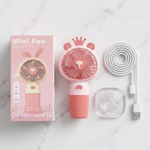 Portable Crown Animal Fan