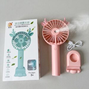 Portable Misting Deer Fan