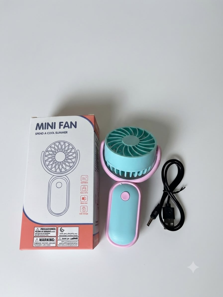 Portable Mini Cooling Fan - Image 2