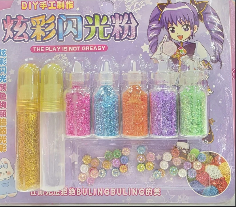 DIY Glitter Art Kit