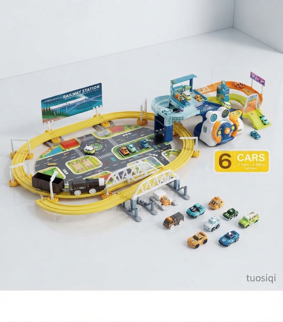 Double Track Train & Car Adventure