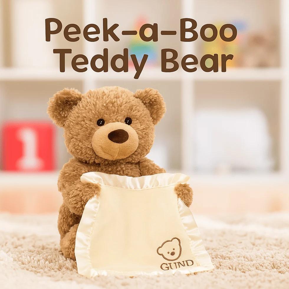 Peek-a-Boo Animated Teddy Bear