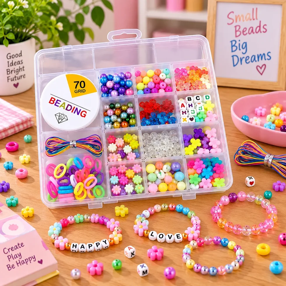 DIY Jewellery Making Beads Kit for Kids