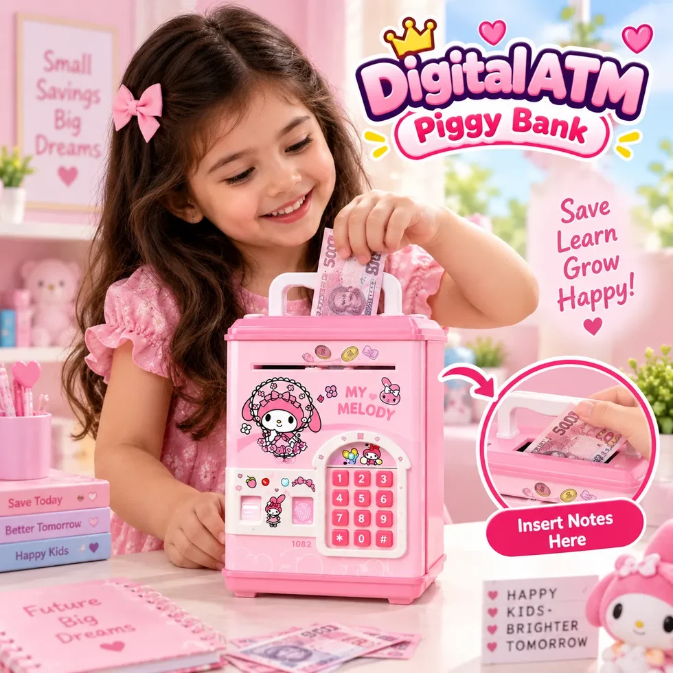 My Melody Digital ATM Piggy Bank for Kids