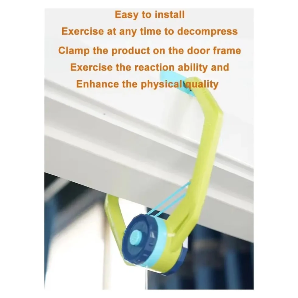 2-Player Indoor Hanging Tennis Trainer